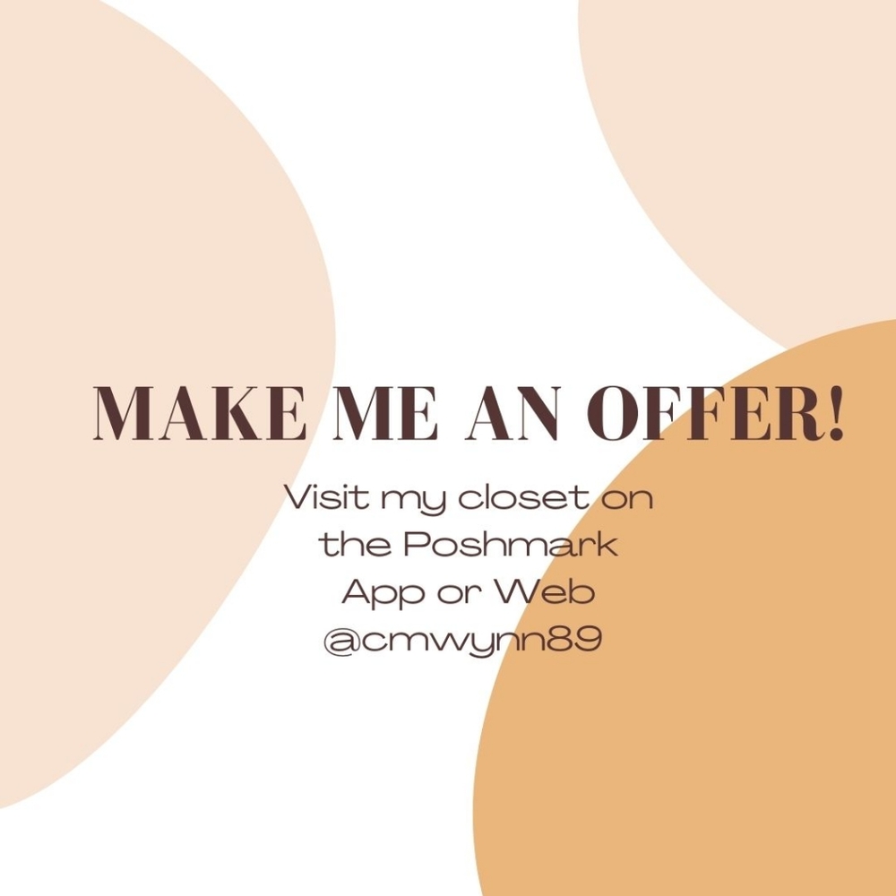 All reasonable offers will be accepted!